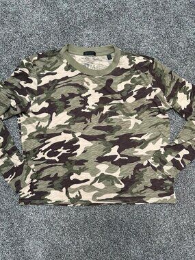 ATM Anthony Thomas Melillo Camo Slub Tee